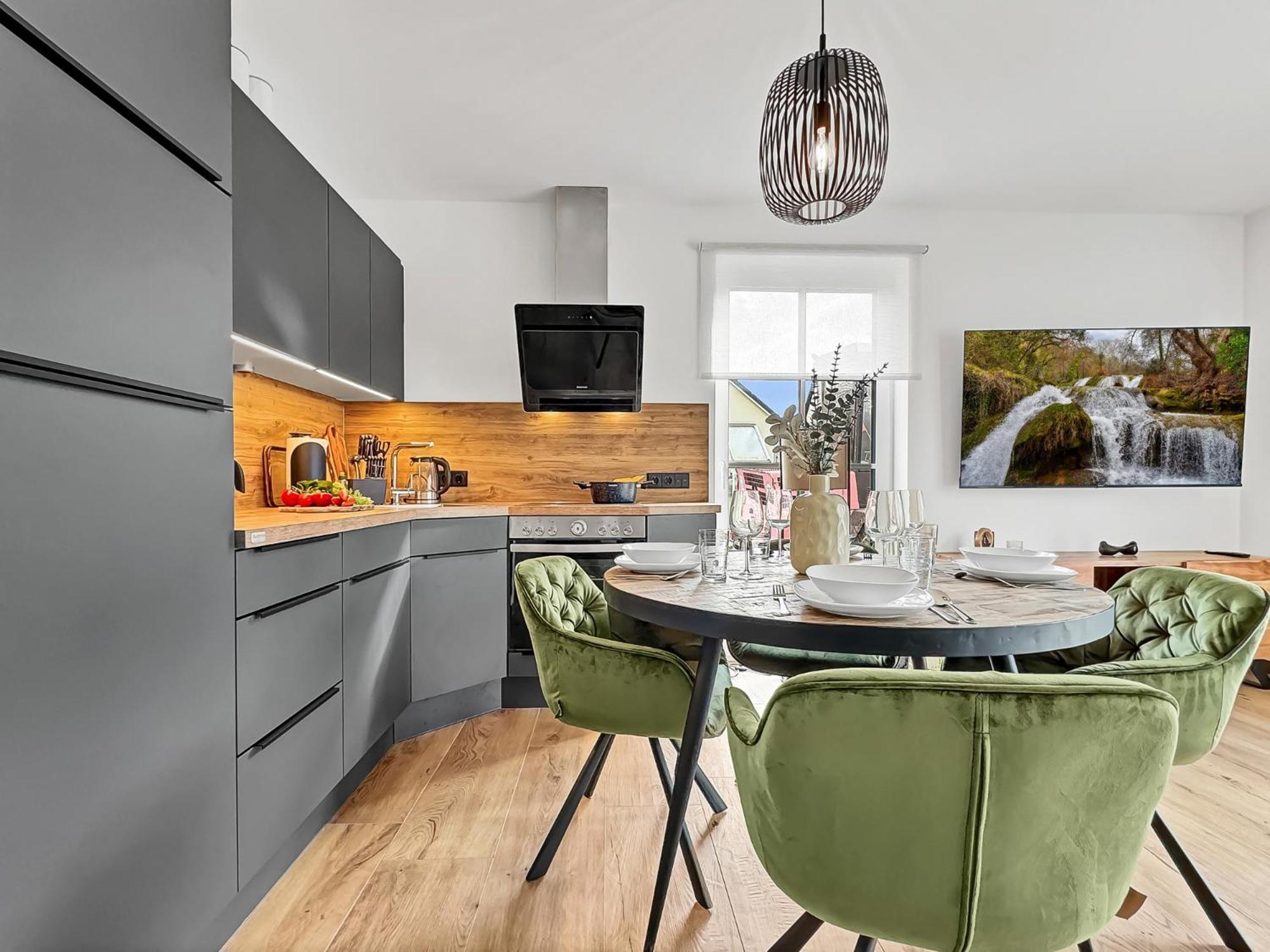 Cblue: Seeblick, Kamin, Wallbox, Natur Bentwisch Exteriör bild