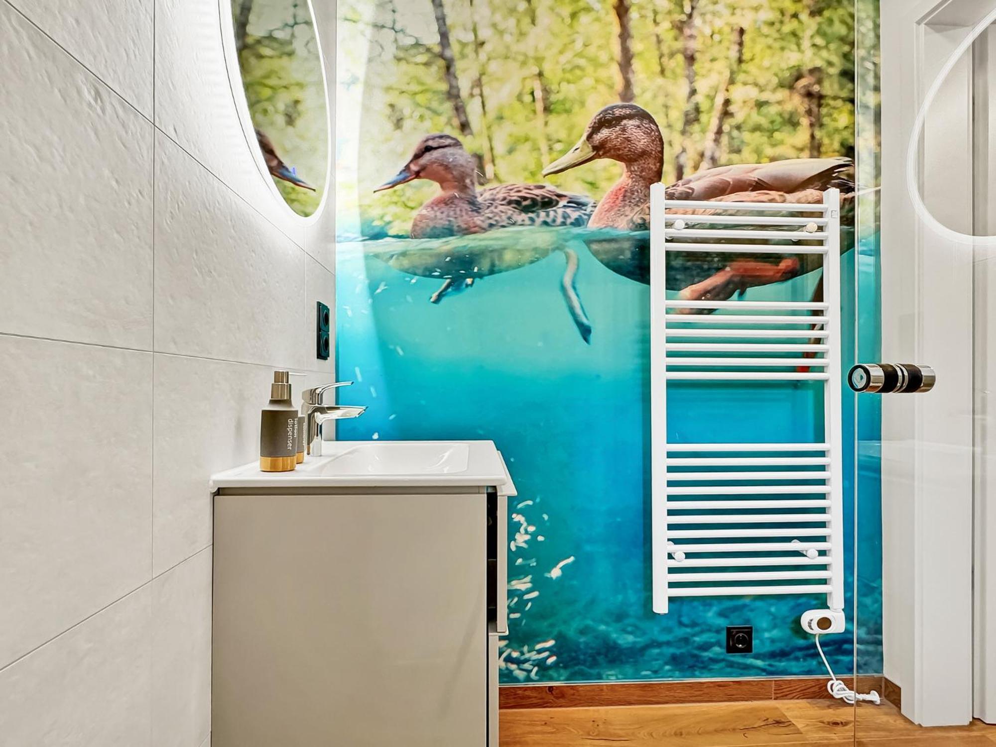 Cblue: Seeblick, Kamin, Wallbox, Natur Bentwisch Exteriör bild