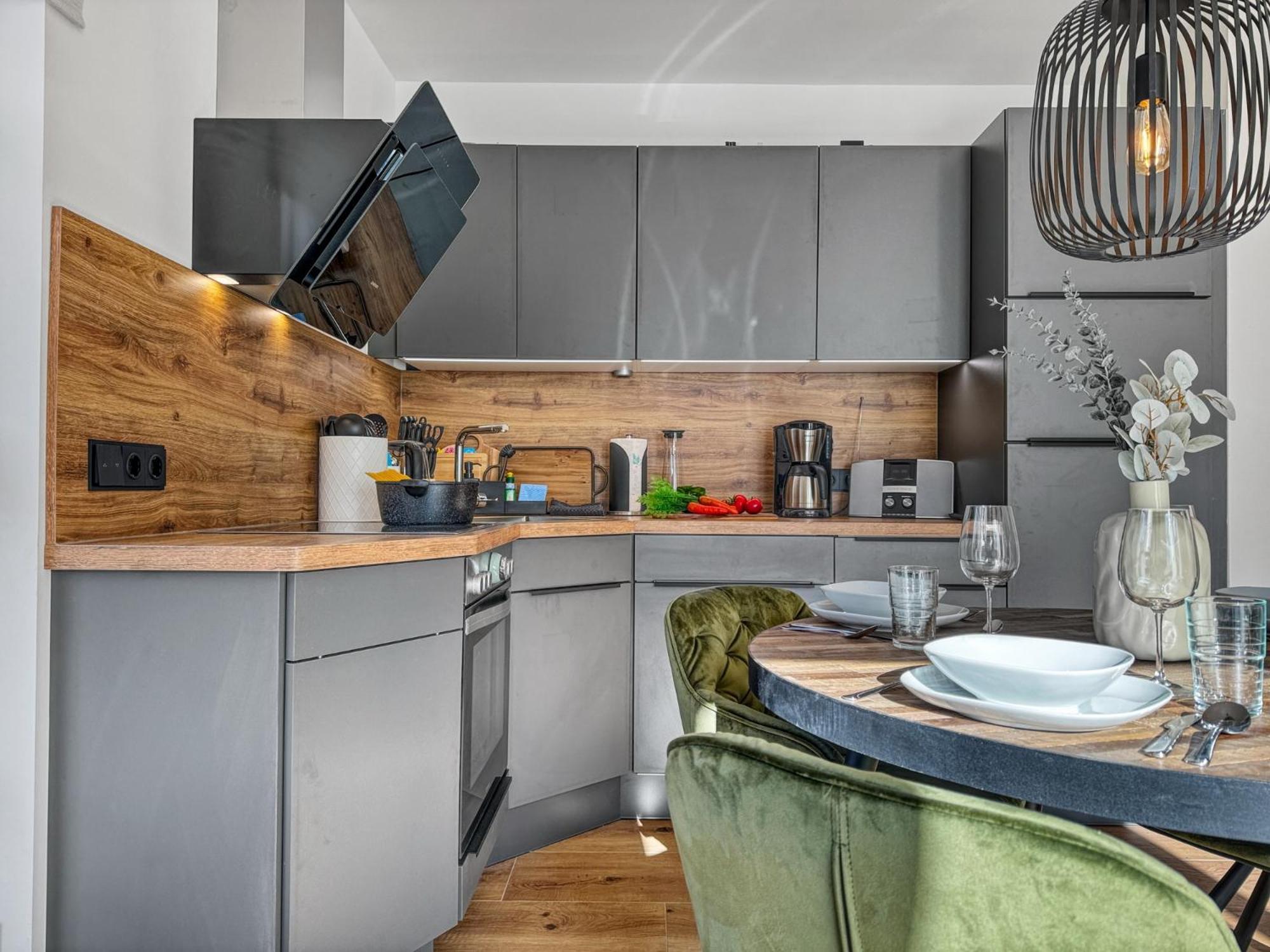 Cblue: Seeblick, Kamin, Wallbox, Natur Bentwisch Exteriör bild