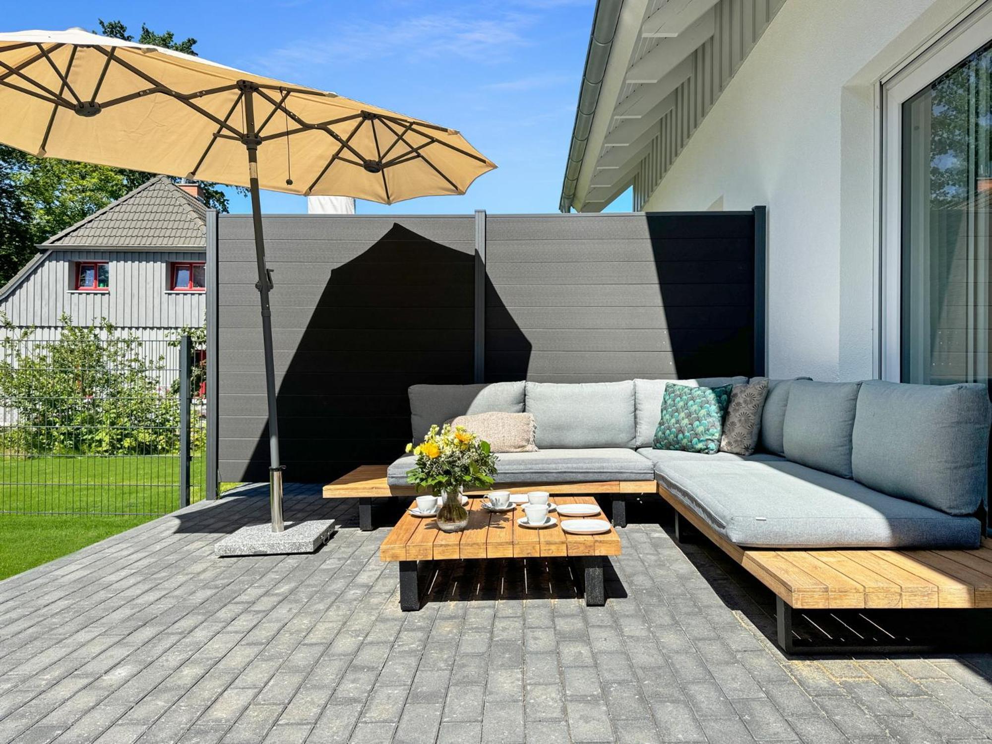 Cblue: Seeblick, Kamin, Wallbox, Natur Bentwisch Exteriör bild