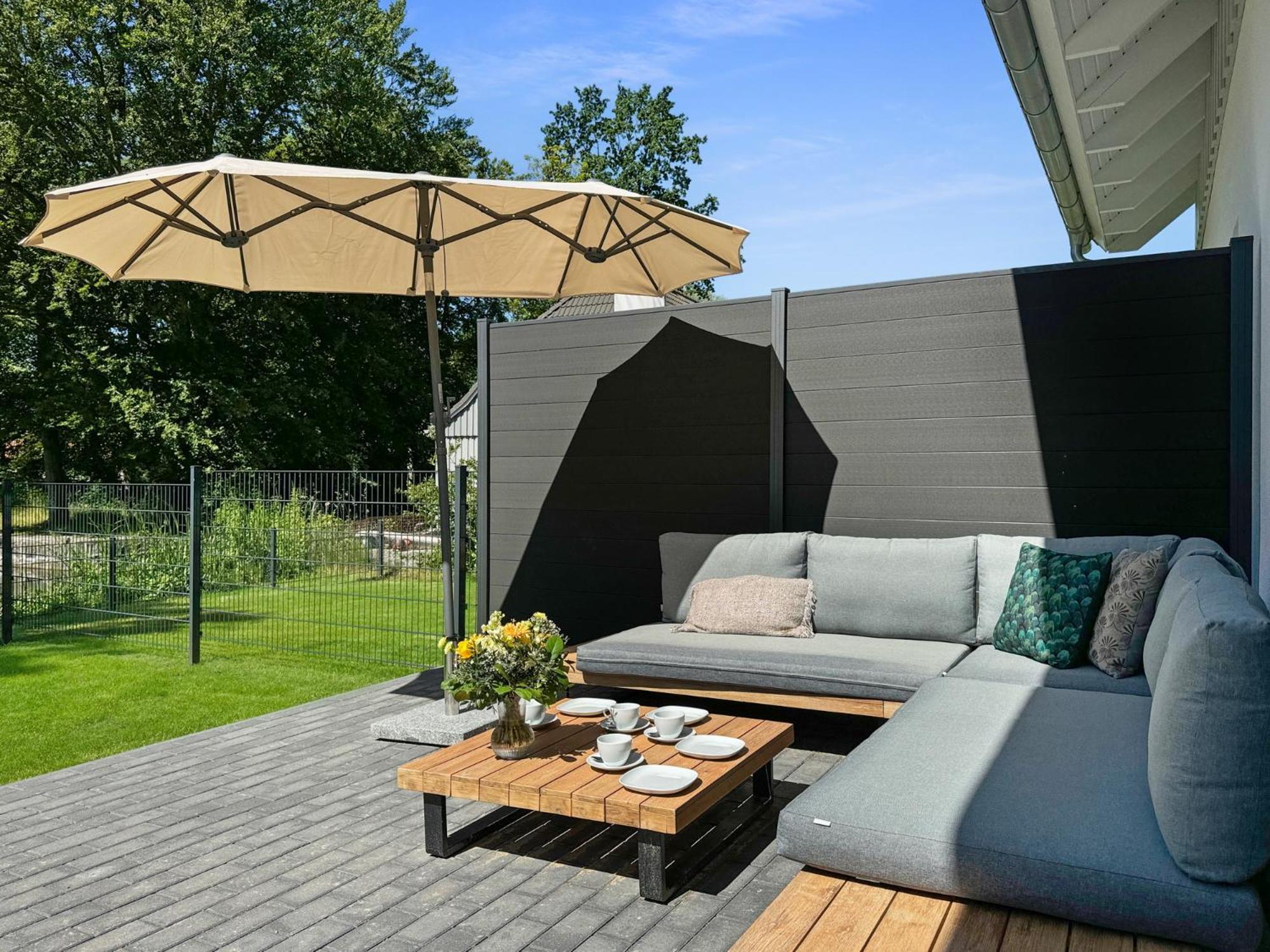 Cblue: Seeblick, Kamin, Wallbox, Natur Bentwisch Exteriör bild
