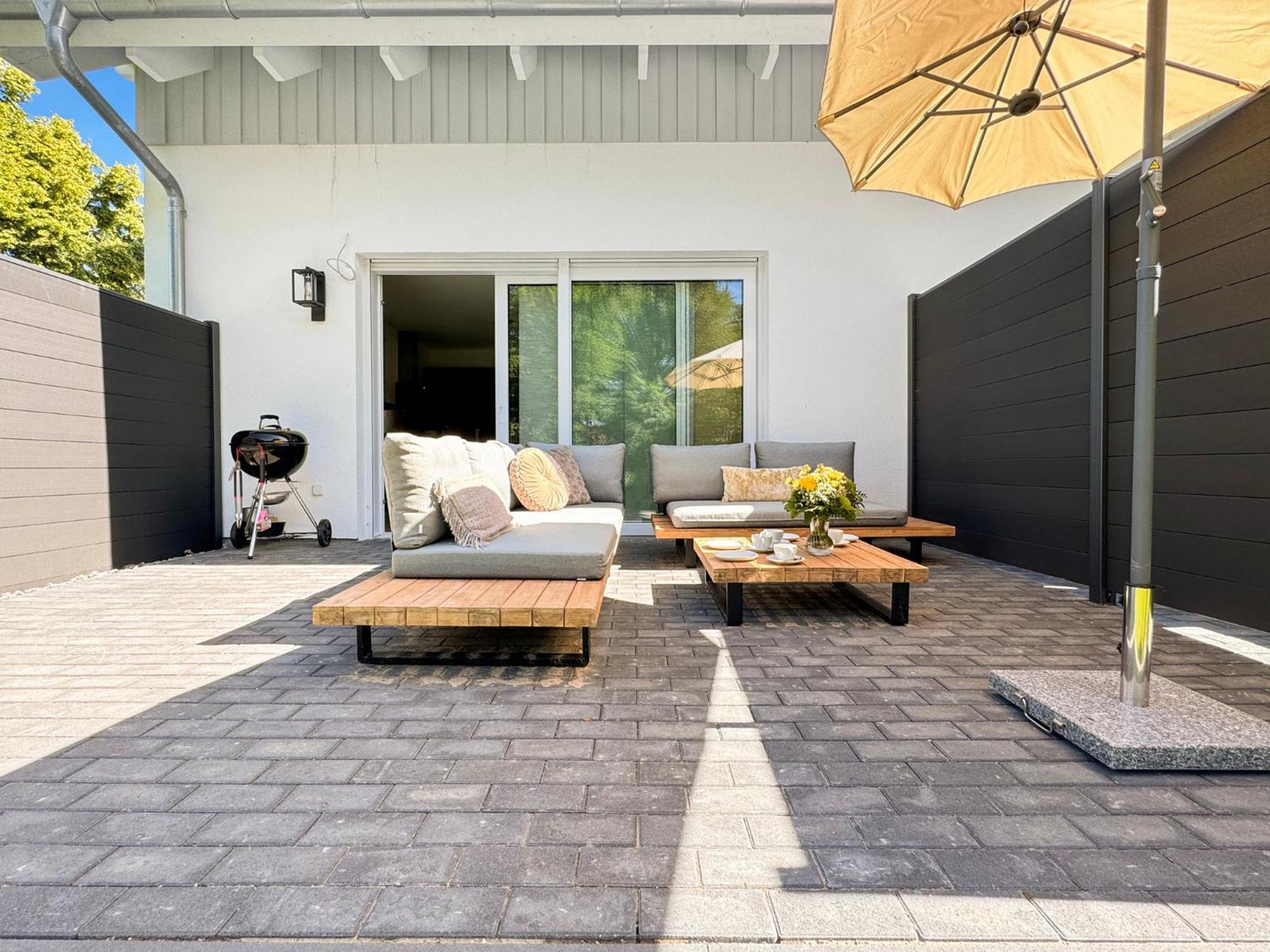 Cblue: Seeblick, Kamin, Wallbox, Natur Bentwisch Exteriör bild