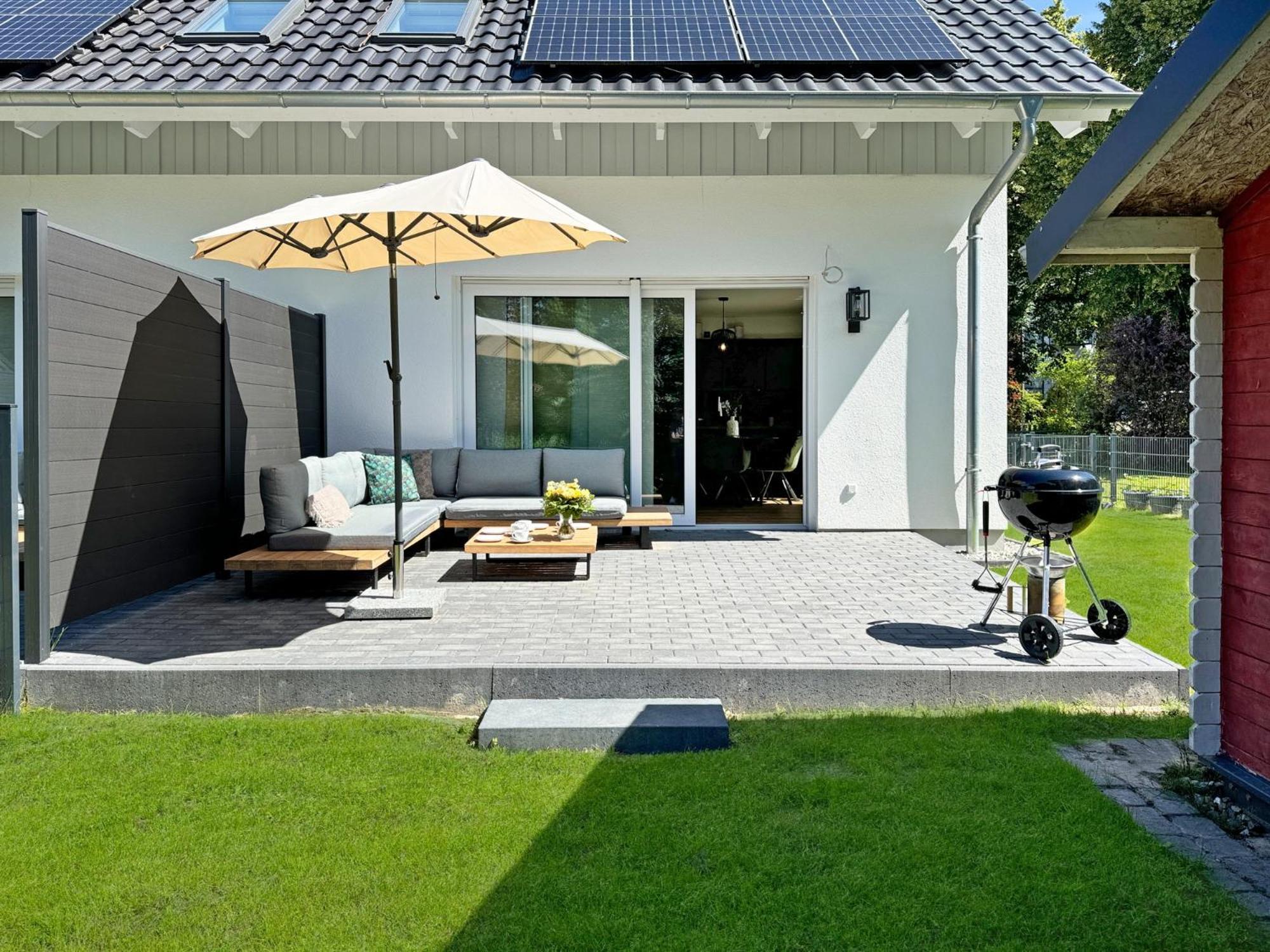 Cblue: Seeblick, Kamin, Wallbox, Natur Bentwisch Exteriör bild
