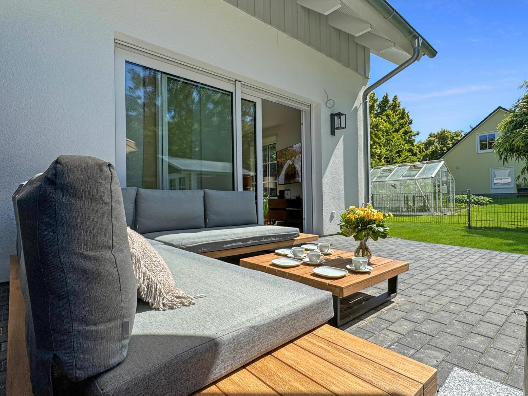 Cblue: Seeblick, Kamin, Wallbox, Natur Bentwisch Exteriör bild