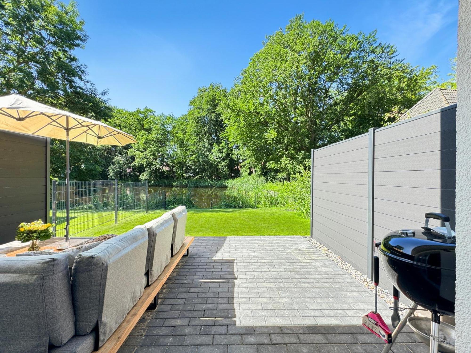 Cblue: Seeblick, Kamin, Wallbox, Natur Bentwisch Exteriör bild
