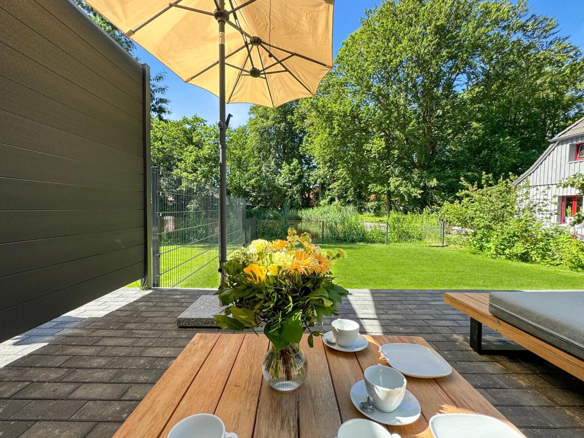 Cblue: Seeblick, Kamin, Wallbox, Natur Bentwisch Exteriör bild